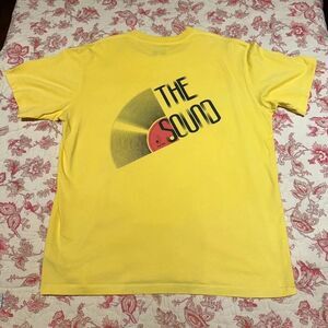 Designer Just Don Record Music Streetwear The Sound Streetwear Yellow T Shirt!